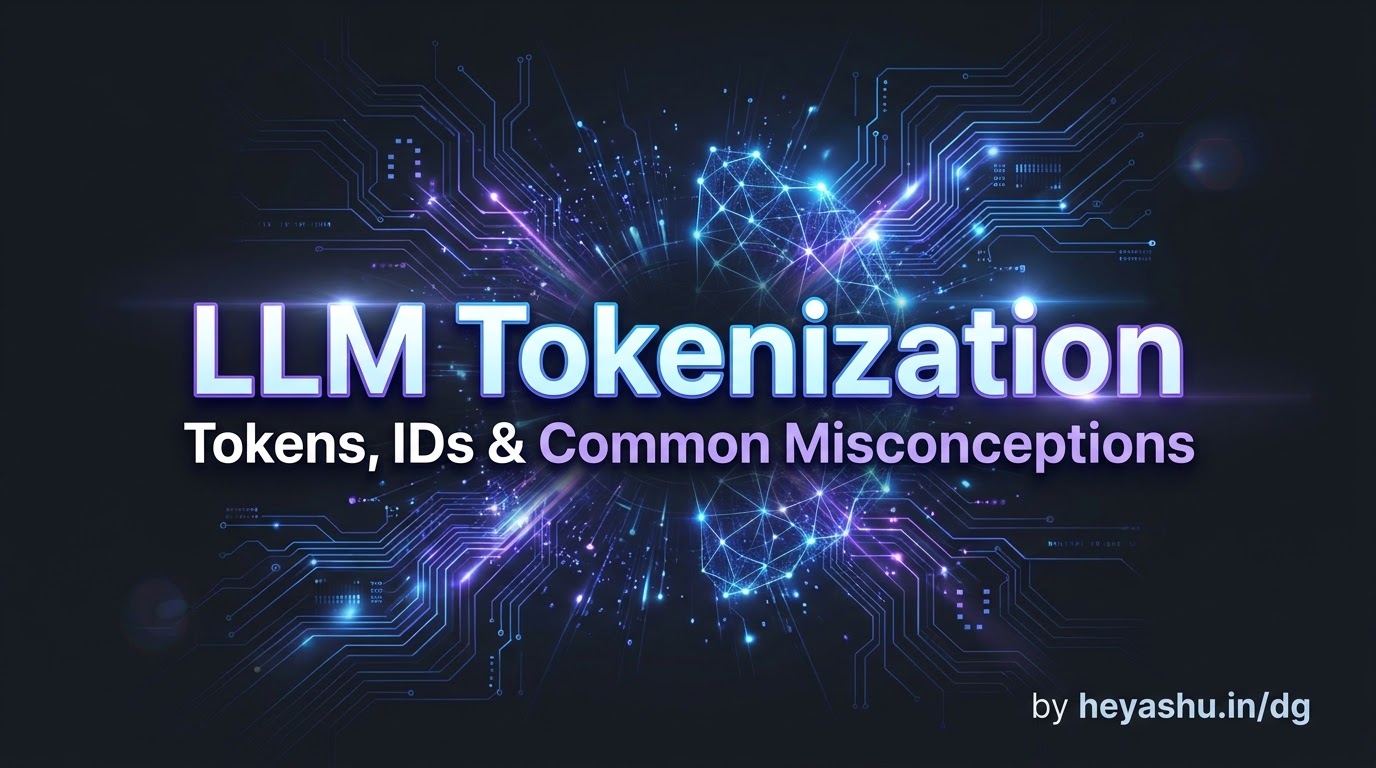 LLM Tokenization: Tokens, IDs & Common Misconceptions